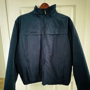 Columbia Sportswear Men’s Jacket – Size Large – Navy Blue